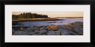 Rocks at the coast, Acadia National Park, Maine