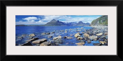 Rocks on the beach, Elgol Beach, Elgol, Cuillin Hills, Isle Of Skye, Scotland