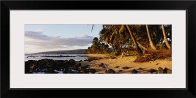 Rocks on the beach, Kauai, Hawaii