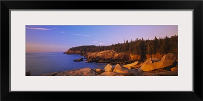 Rocks on the coast, Acadia National Park, Maine, New England