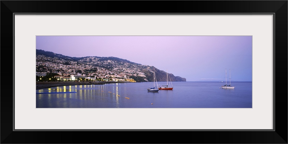 Sailboat in the sea, Funchal, Madeira, Portugal