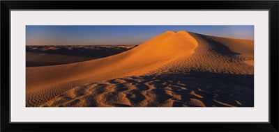 Sand dunes in a desert, Douz, Tunisia