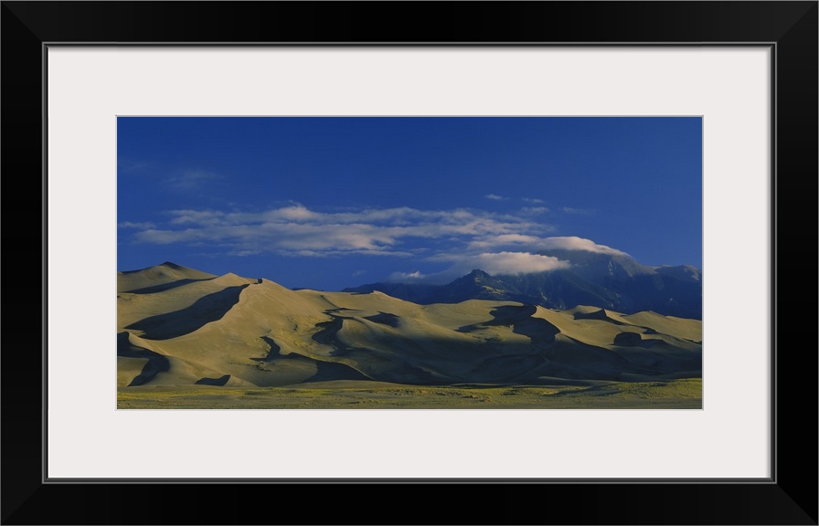 Sand dunes in the desert, Great Sand Dunes National Monument, San Luis Valley, Colorado