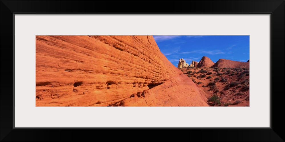 Sandstone Cliff Valley of Fire NV