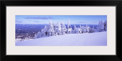 Ski resort, Stratton Mountain Resort, Stratton, Windham County, Vermont