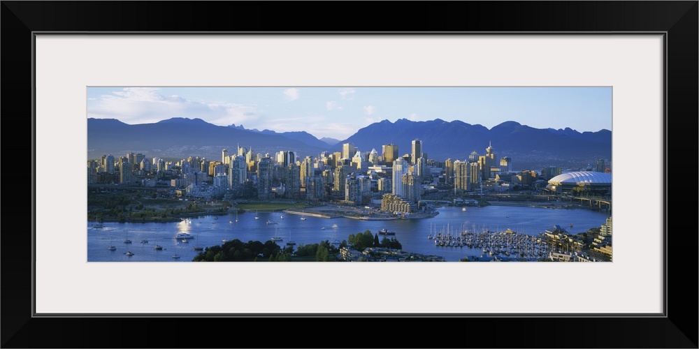 Skyscrapers at the waterfront, Vancouver, British Columbia, Canada