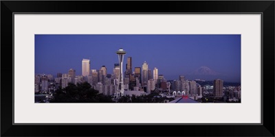 Skyscrapers in a city, Seattle, Washington State