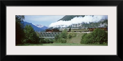 Slovenia, Bohinjska Bistrica, train