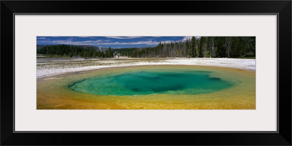 Spring Beauty Pool Yellowstone National Park WY