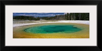 Spring Beauty Pool Yellowstone National Park WY