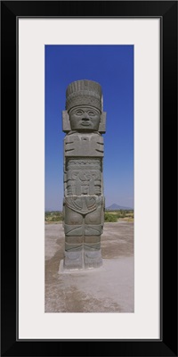 Statues in a temple, Atlantes Statues, Tula, Mexico