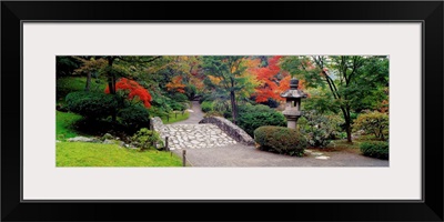 Stone Bridge The Japanese Garden Seattle WA