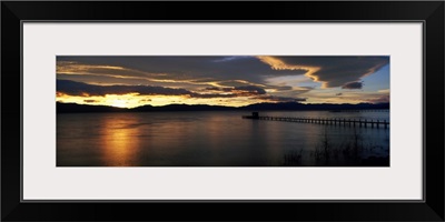 Sunrise Lake Tahoe CA