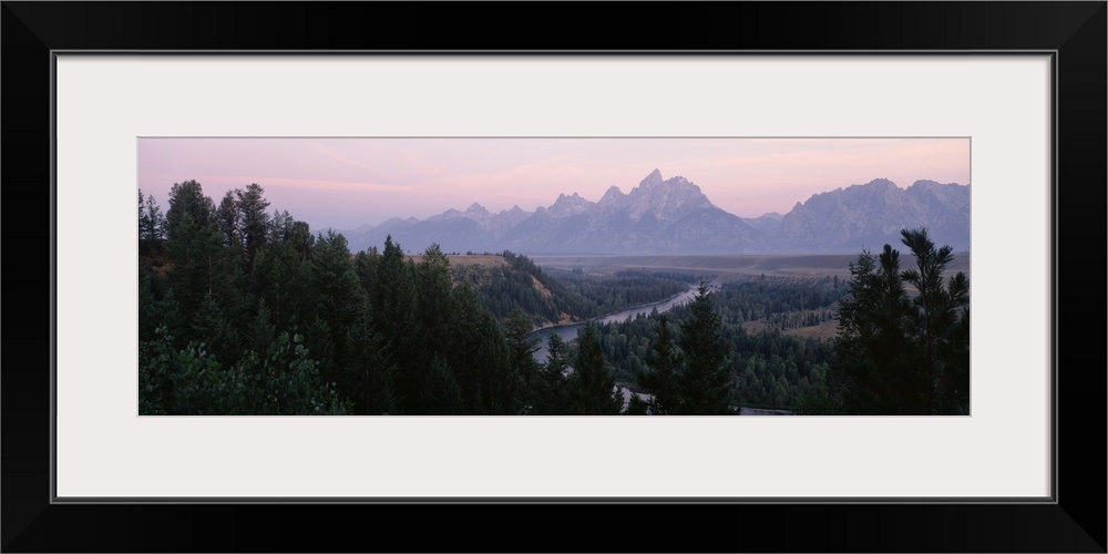 Sunrise Snake River Overlook Grand Teton National Park WY