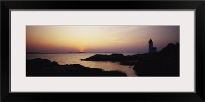Sunset Cape Ann Lighthouse Gloucester MA