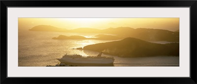 Sunset Cruise Ship St Thomas US Virgin Islands