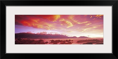 Sunset Kaikoura South Island New Zealand