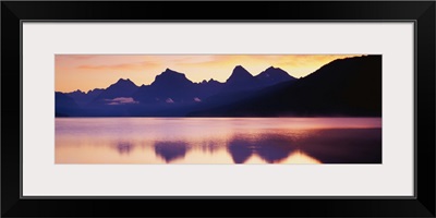 Sunset Lake McDonald Glacier National Park MT