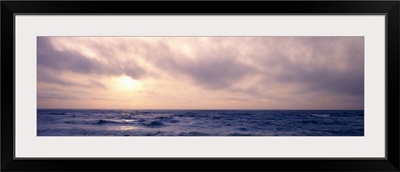 Sunsetover the sea, Pacific Ocean, California