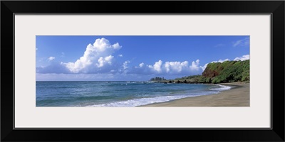 Surf on the beach, Hamoa Beach, Hana, Maui, Hawaii