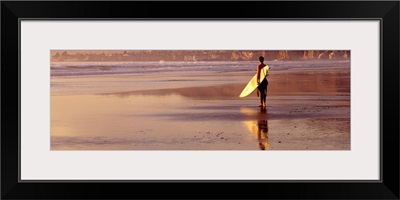 Surfer Pismo Beach CA