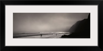 Surfers on the beach Point Reyes National Seashore Marin County California