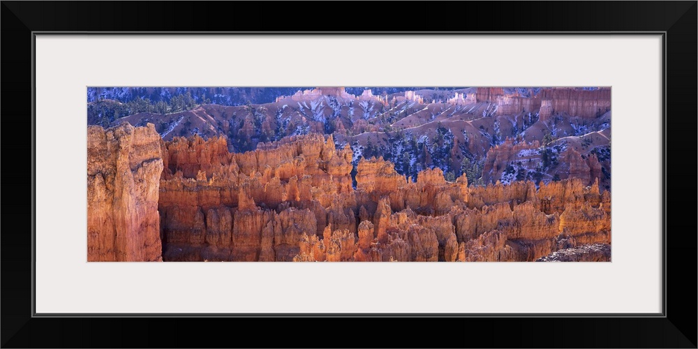 Utah, Bryce Canyon National Park, High angle view of the rocks