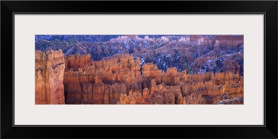 Utah, Bryce Canyon National Park, High angle view of the rocks