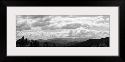 Vermont, Stowe, Green Mountains, View of mountain range