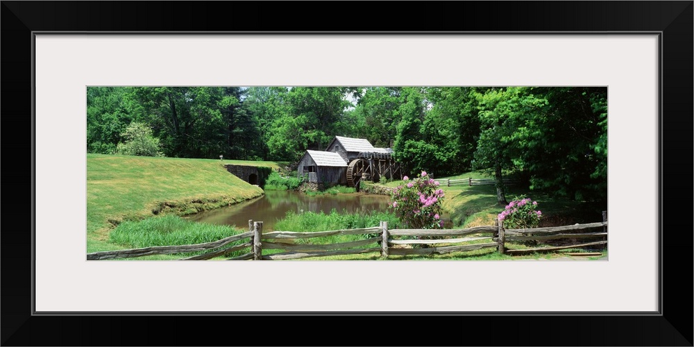 Virginia, Blue Ridge Parkway, Mabry Mill, Milepost 1761