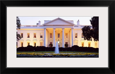 Washington DC, White House, twilight