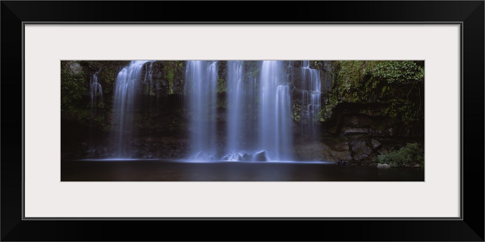 Waterfall in a forest, Llanos De Cortez Waterfall, Guanacaste Province, Costa Rica