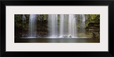 Waterfall in a forest, Llanos De Cortez Waterfall, Guanacaste Province, Costa Rica