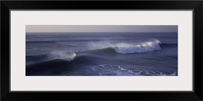 Waves in the ocean, California,