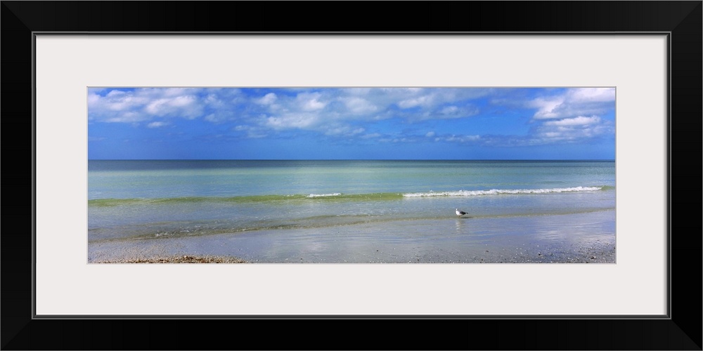 Waves on the beach, Crescent Beach, Gulf Of Mexico, Siesta Key, Florida