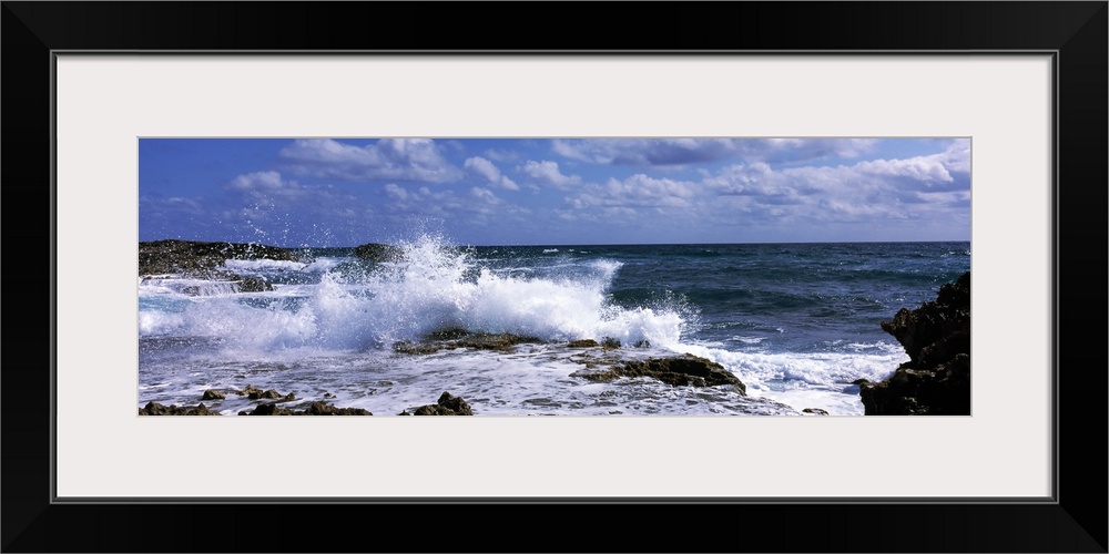 Waves on the coast, Cozumel, Mexico