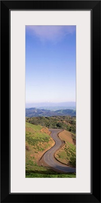 Winding road Mount Diablo CA