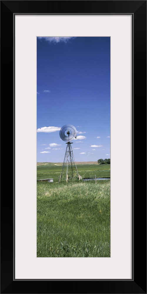 Windmill in a field, Nebraska