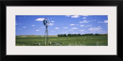 Windmill in a field, Nebraska