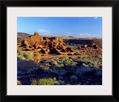 Wupatki Pueblo ruins, Wupatki National Monument, Arizona