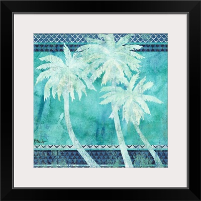 Turquoise Palms I