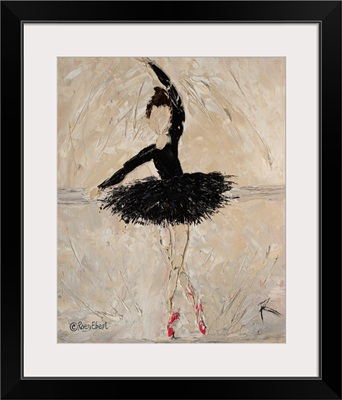 Ballerina with Scarlet Pointe Shoes