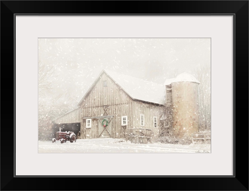 NY Winter Barn