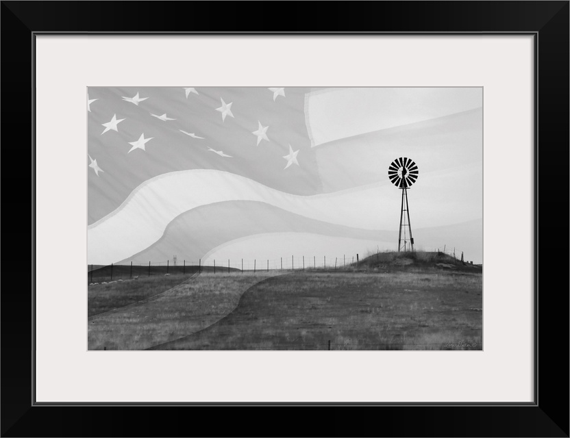 Patriotic Windmill