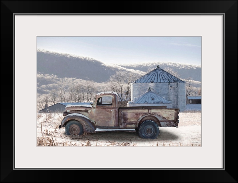 Rustic Winter Farm