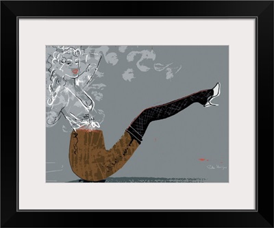 Pinup Pipe Woman