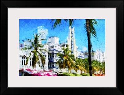 Art Deco District, Oil Painting Series