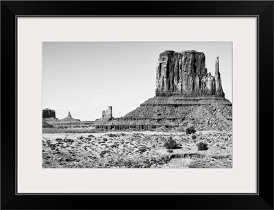 Black And White Arizona Collection - Monument Valley