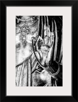 Black And White Japan Collection - Golden Buddha Hand
