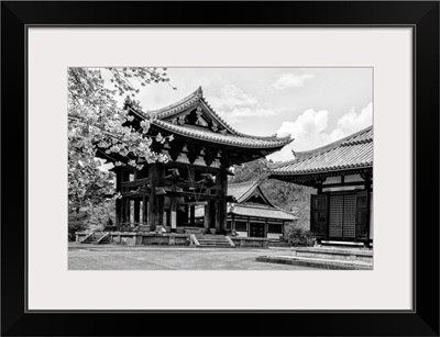 Black And White Japan Collection - Temple Nara